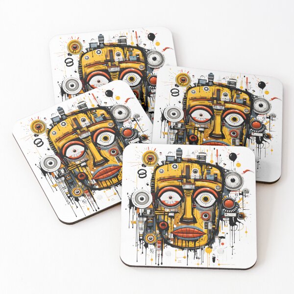 Item preview, Robot Face Chaos designed and sold by Snifferius.