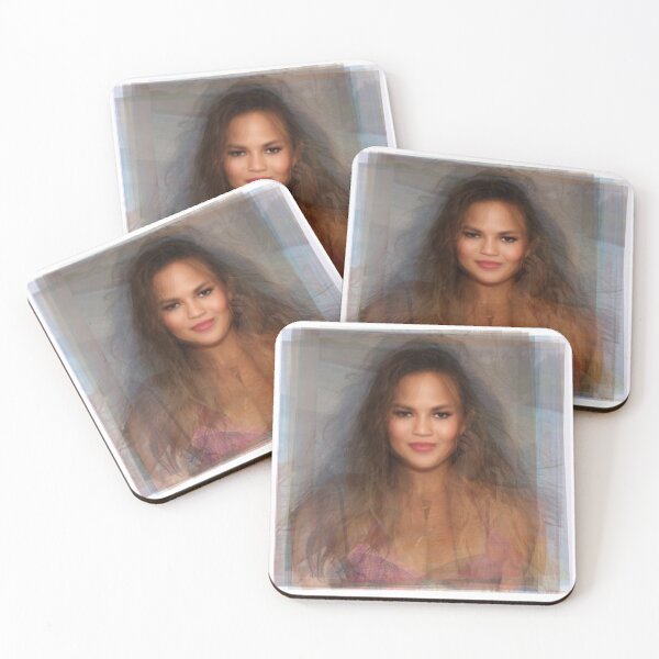 Item preview, Chrissy Teigen Portrait Overlay designed and sold by Steven Socha.
