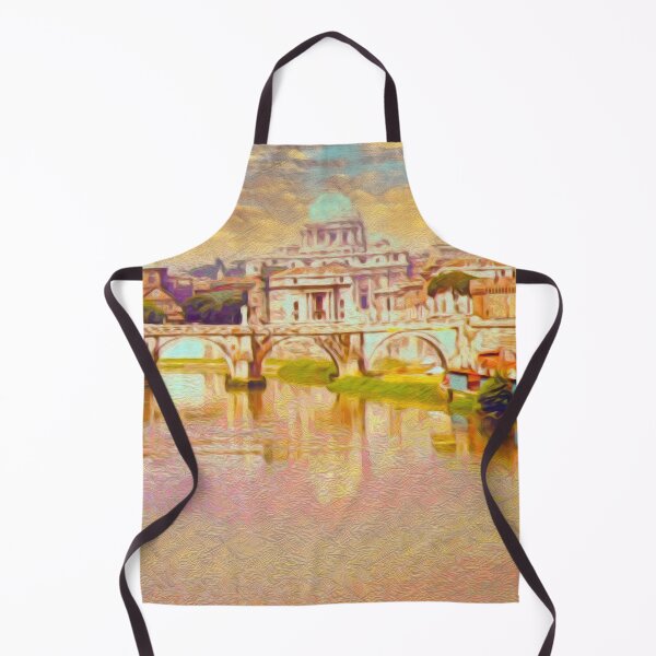 Item preview, THE VATICAN FROM ACROSS THE TIBER RIVER designed and sold by ArtbyRolleen.