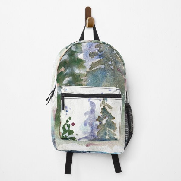 Item preview, Misty rainbow forest watercolor designed and sold by AnissaF.