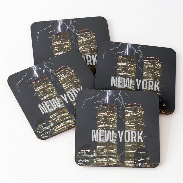 Item preview, New York Twin Towers Lightning designed and sold by Profitrip.