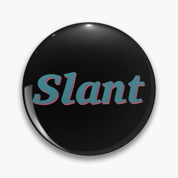 Item preview, slant designed and sold by bookwoof.