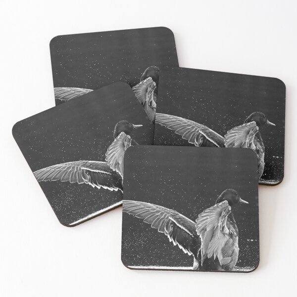 Item preview, Drake Mallard Black And White designed and sold by Deb Oppermann.