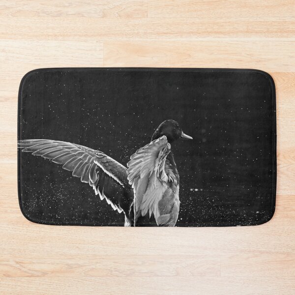 Item preview, Drake Mallard Black And White designed and sold by Deb Oppermann.