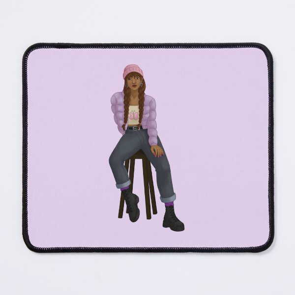 Item preview, Piper Mclean sitting in pink and purple designed and sold by maxtrology.