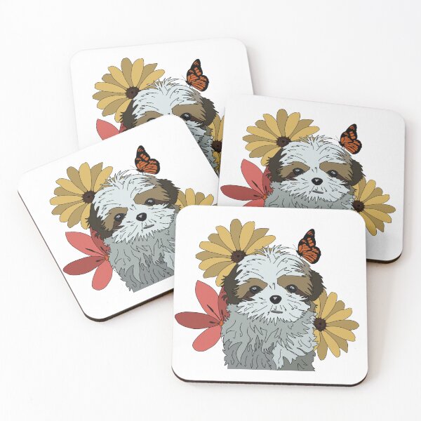 Item preview, Shi Tzu w/nature designed and sold by emmaharr20.
