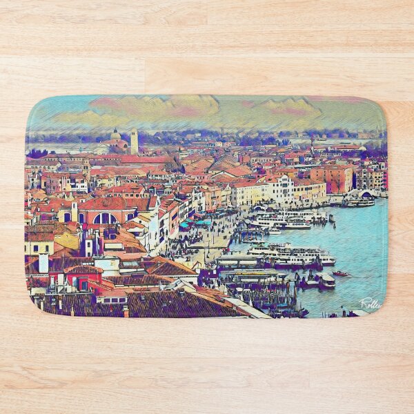 Item preview, VENICE FROM SAN MARCOS SQUARE CAMPANILE designed and sold by ArtbyRolleen.