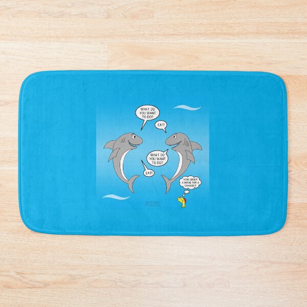 Item preview, What Sharks Like to Do - Eat! designed and sold by Out to Lunch Cartoons and More.