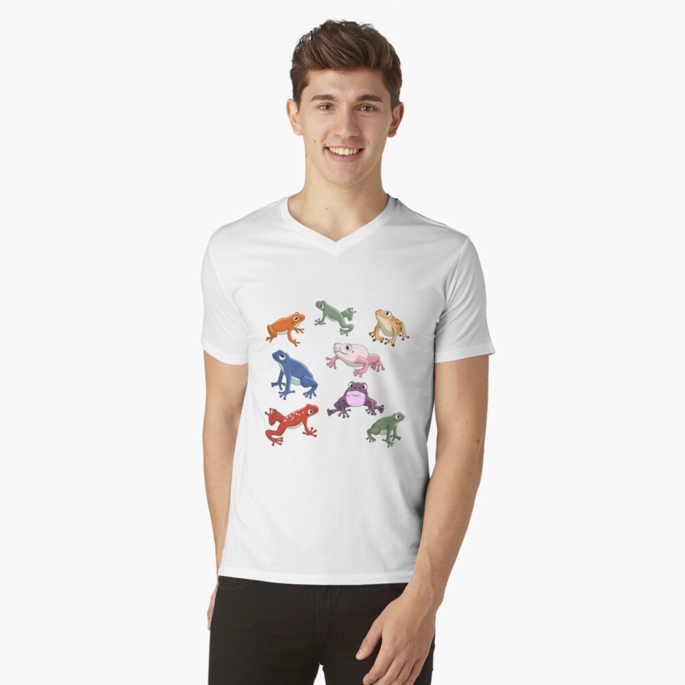 Item preview, V-Neck T-Shirt designed and sold by RhondaLuluArt.