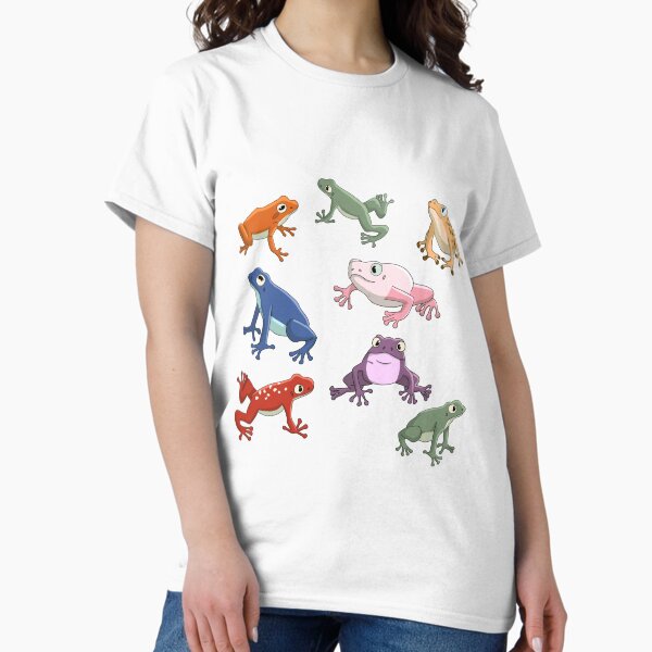 Colorful Frogs Classic T-Shirt