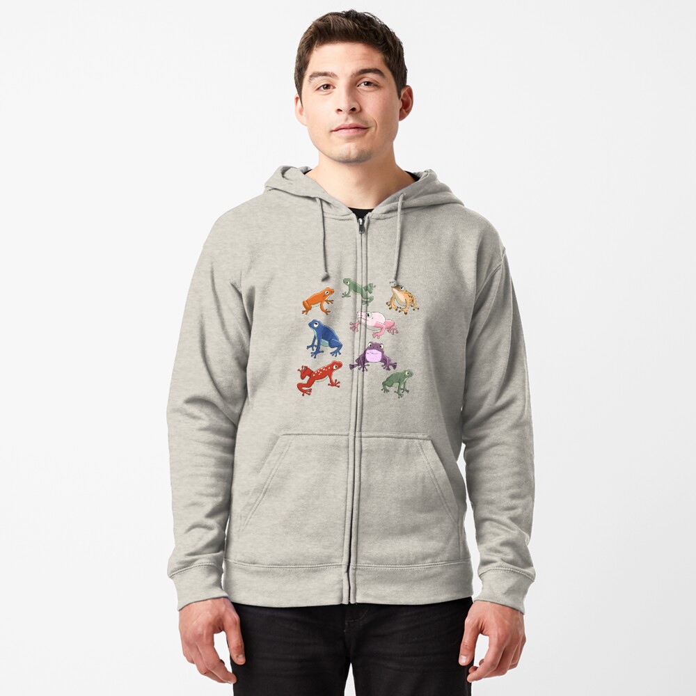 Item preview, Zipped Hoodie designed and sold by RhondaLuluArt.