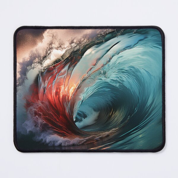 Item preview, Ocean Wave Design | Coastal Wall Art | Nautical Home Decor designed and sold by lipe1984.