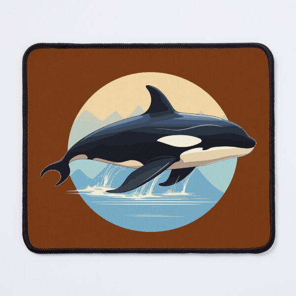 Item preview, Marine Splendor: The Magnificent Orca Whale designed and sold by modernaarte.