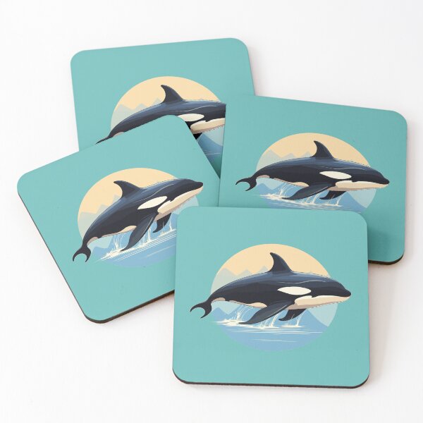 Item preview, Marine Splendor: The Magnificent Orca Whale designed and sold by modernaarte.