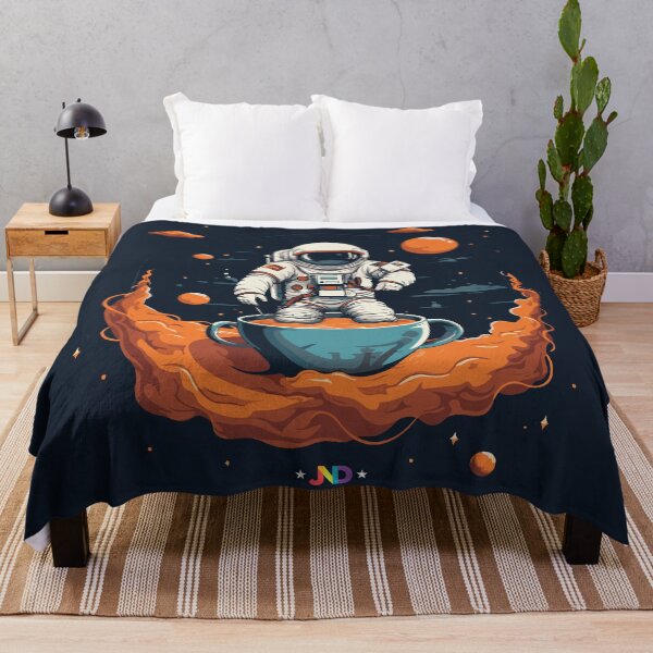Item preview, Caffeine-Soaked Serenity: Astronaut's Cosmic Hot Brew Spa designed and sold by jooordaaan.
