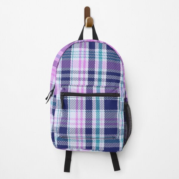 Item preview, Teal and Pink Check || Seamless Pattern designed and sold by Stacey Spivak.