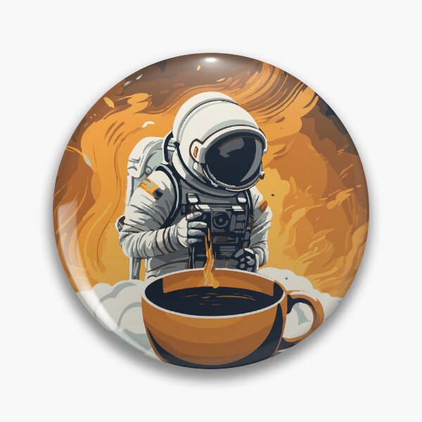 Item preview, Cosmic Caffeination: Astronaut's Aromatic Delight designed and sold by jooordaaan.
