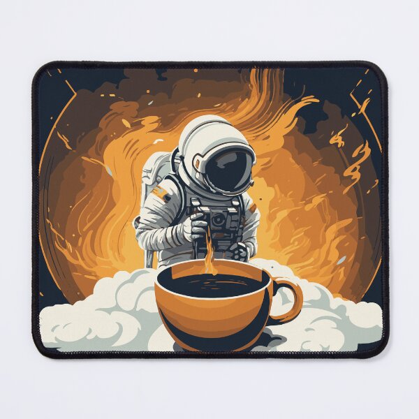 Item preview, Cosmic Caffeination: Astronaut's Aromatic Delight designed and sold by jooordaaan.
