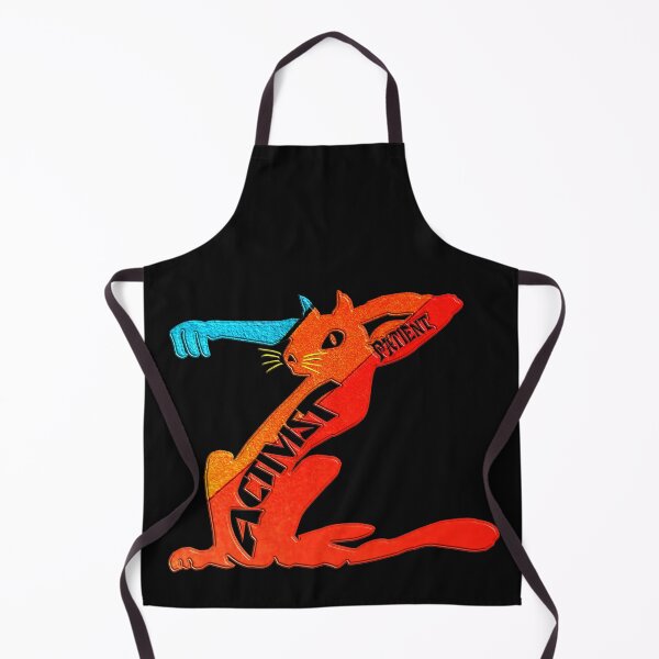 Item preview, The zen and colorful Activist Patient cat - a motivating artwork to fight disease - a special gift for diabetic and chronic patients who love cats. designed and sold by Ralek.