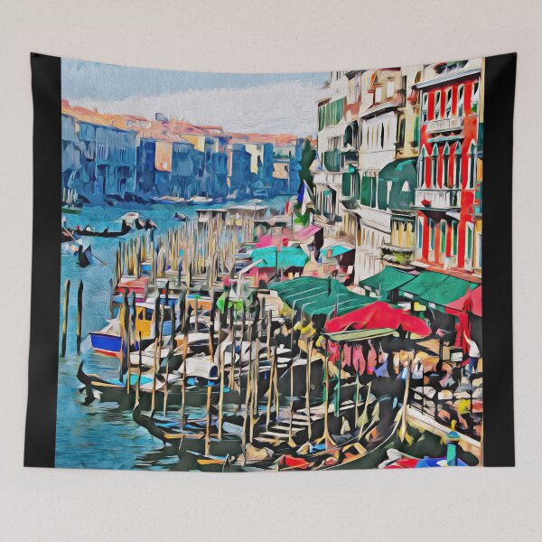 Item preview, VENICE RESTAURANTS designed and sold by ArtbyRolleen.