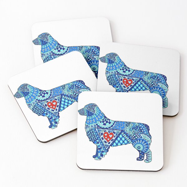 Item preview, Zentangle Aussie Blues designed and sold by Justbijou.