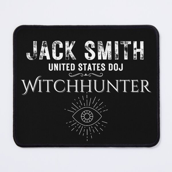 Item preview, Jack Smith DOJ Witch Hunter Text Political Justice Design designed and sold by EarthArtDesigns.