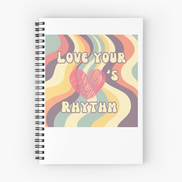 Item preview, Retro vintage design love your hearts rhythm  designed and sold by RemieJames.
