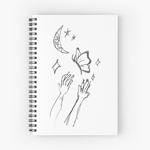 Item preview, reaching for the moon and butterflies designed and sold by gladisky.