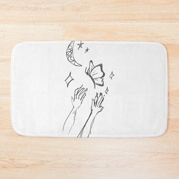 Item preview, reaching for the moon and butterflies designed and sold by gladisky.