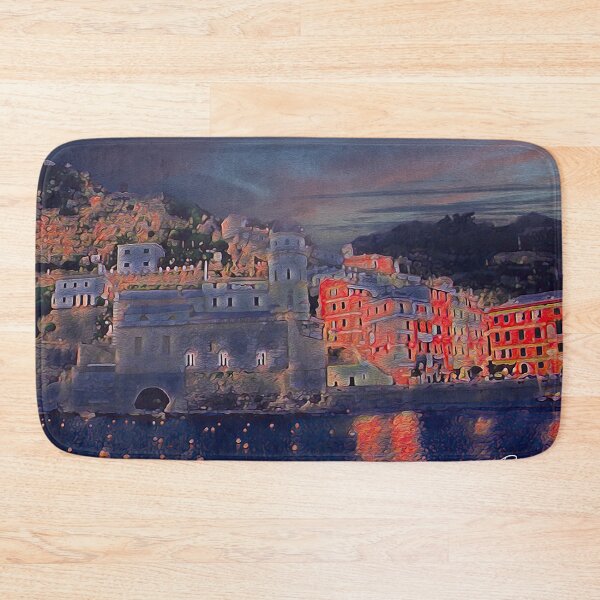 Item preview, VERNAZZA AT NIGHT designed and sold by ArtbyRolleen.