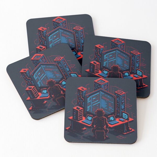 Item preview, Cyber Security Red Team Pixel Art Style designed and sold by mukraker.