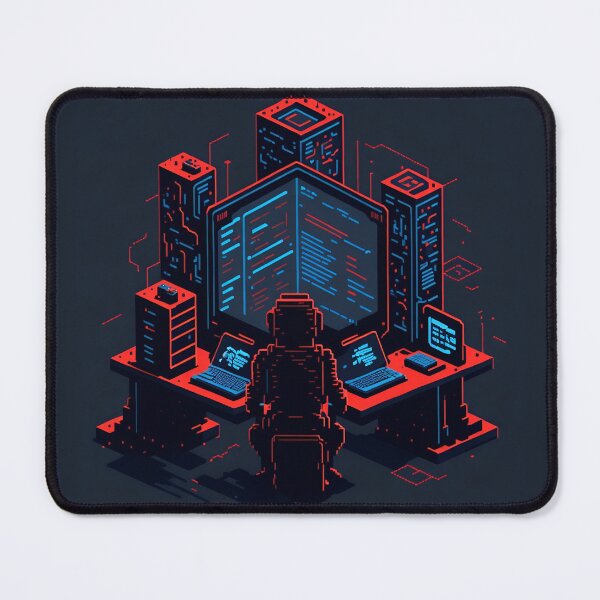 Item preview, Cyber Security Red Team Pixel Art Style designed and sold by mukraker.