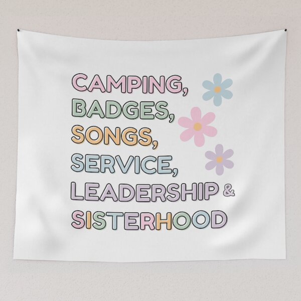 Item preview, Camping, Badges, & Sisterhood designed and sold by Wings 4 You Designs.