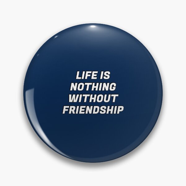 Item preview, Cicero quote on friends  - Life is nothing without friendship  designed and sold by Inspirationmotivation.