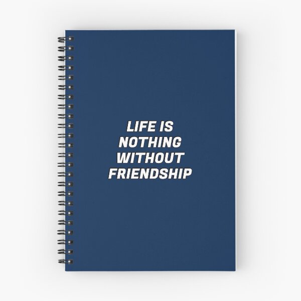 Item preview, Cicero quote on friends  - Life is nothing without friendship  designed and sold by Inspirationmotivation.
