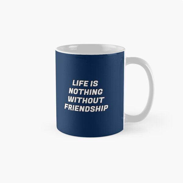 Item preview, Cicero quote on friends  - Life is nothing without friendship  designed and sold by Inspirationmotivation.