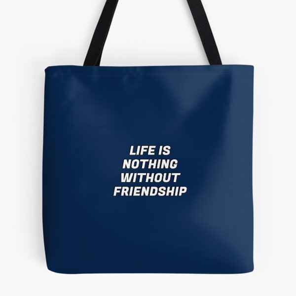 Item preview, Cicero quote on friends  - Life is nothing without friendship  designed and sold by Inspirationmotivation.