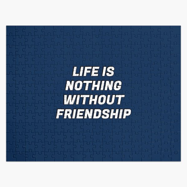 Item preview, Cicero quote on friends  - Life is nothing without friendship  designed and sold by Inspirationmotivation.
