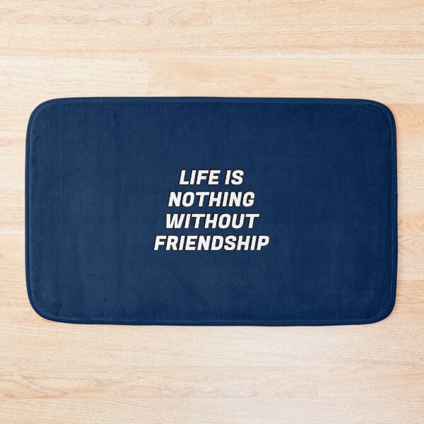 Item preview, Cicero quote on friends  - Life is nothing without friendship  designed and sold by Inspirationmotivation.