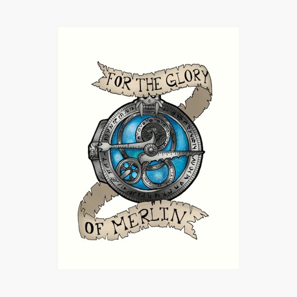 For the Glory of Merlin Art Print