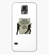 Crime Detector & Secret Service Case/Skin for Samsung Galaxy
