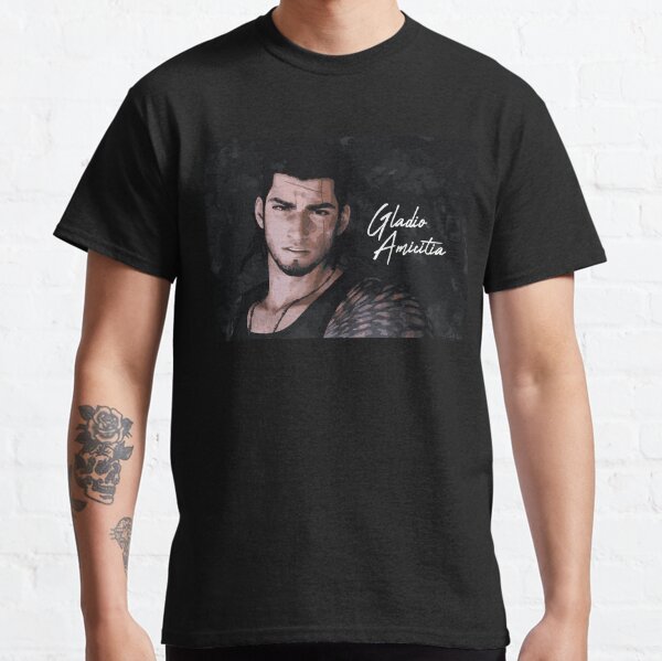 Vista previa del artículo con la obra «Final Fantasy XV Gladiolus Amicitia», diseñado y vendido por LyssaL.