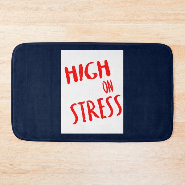 Item preview, High on Stress Baseball ¾ Sleeve (2) designed and sold by shoptienbry7.