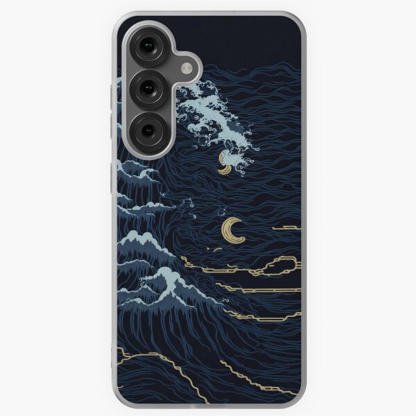 Item preview, Japanese Traditional Pattern - Obsidian Black designed and sold by Salouha.