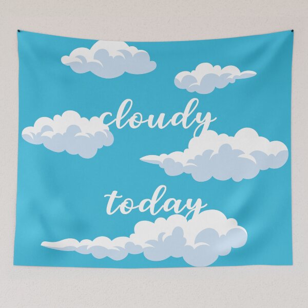Item preview, Cloudy Today designed and sold by ClareAckerman.
