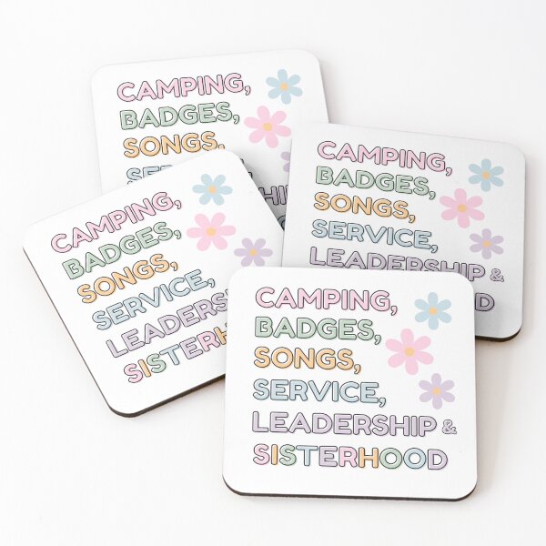 Item preview, Camping, Badges, & Sisterhood designed and sold by Wings 4 You Designs.