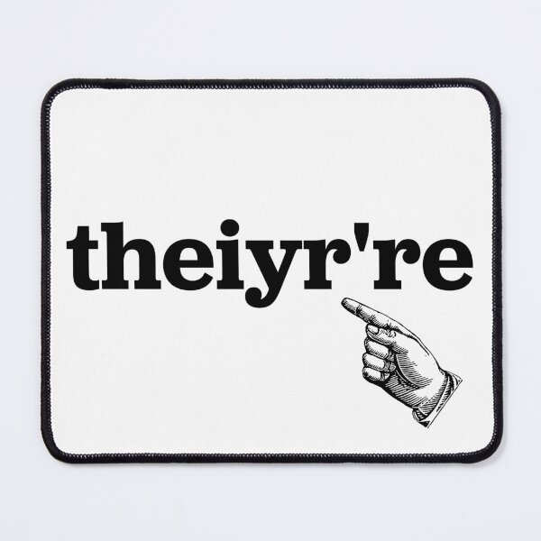 Item preview, theiyr're - funny, humor, urban dictionary designed and sold by greencatdzine.