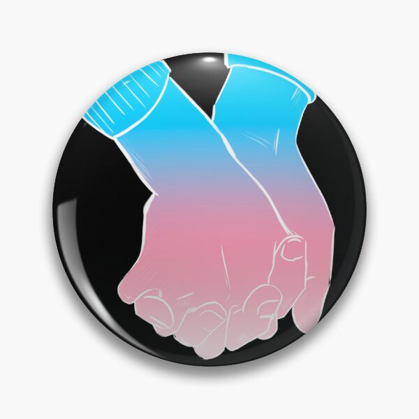 Item preview, Trans Pride Hands designed and sold by HexedCreations.