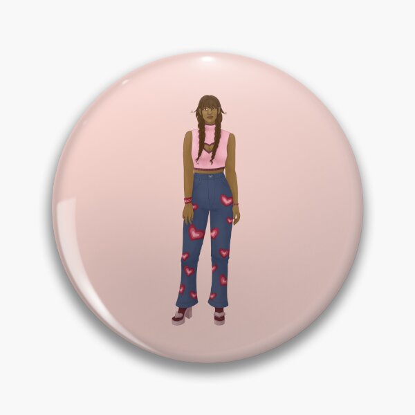Item preview, Piper McLean pink and hearts designed and sold by maxtrology.