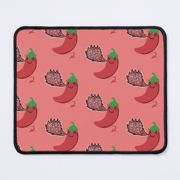 Item preview, Neurospicy Devilish Red Hot Pepper designed and sold by SubtleSplit.